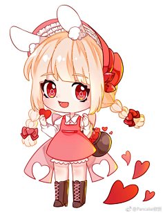 q版(现)-花瓣网|陪你做生活的设计师 | q版动漫人物女的图片