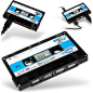 Cassette Tape USB Hub