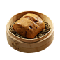 手撕红糖馒头