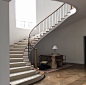 Staircase Railing Design, Foyer Staircase, Entryway Stairs, Loft