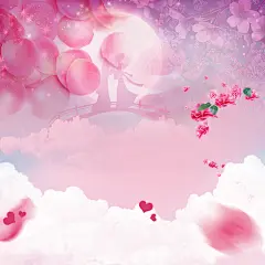 简约情人节高清素材 七夕 主图 情人节 梦幻 浪漫 简约 粉色 背景 背景 设计图片 免费下载