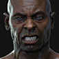 KILLZONE 4- character- Sinclair Wrinkle maps, Frank Tzeng : Here is a character wrinkle map i did for KILLZONE 4- Sinclair - 2013<br/>Head by Rafael Grassetti