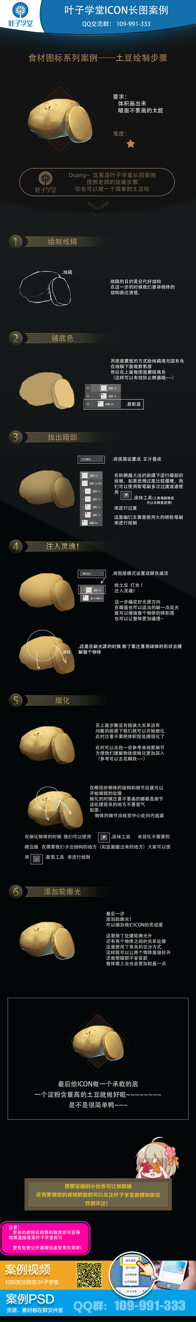 土豆
游戏UI-图文教程（ICON长图案...