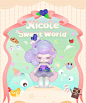 Nicole甜蜜世界盲盒一套全套拆大礼包可爱少女心手办公仔摆件礼物-tmall.com天猫