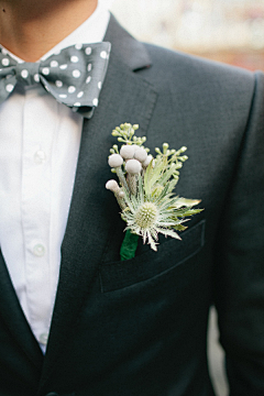 杨明2019采集到Wedding Flowers ——胸花