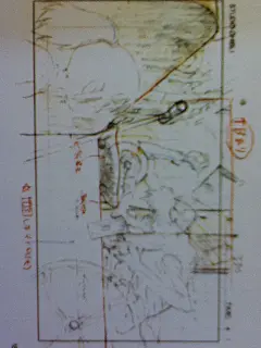 【珍藏】庞大的千与千寻手绘原稿_看图_千与千寻吧_百度贴吧