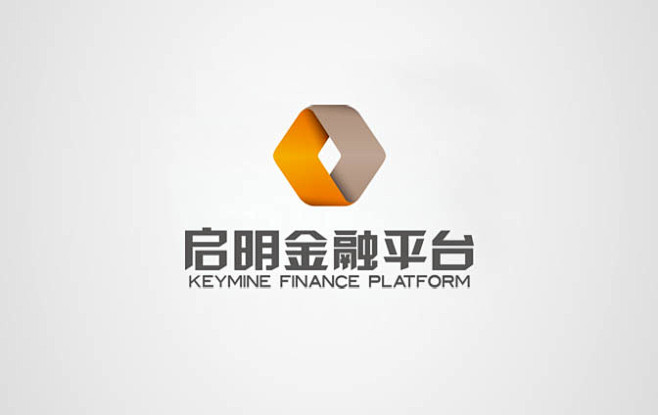 启明金融平台VI设计及logo