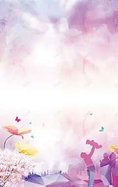 梦幻情亲背景模板高清素材 最老 免费下载 页面网页 平面电商 创意素材