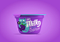branding  Character milk Packaging yogurt