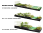 景观设计剖面分析图图集丨创意设计竞赛滨水生态河道绿地道路排水海绵城市剖面图