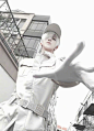 Hakken八犬cos
这位帅气的白血球coser本体居然是女孩子！ ​​​
手游娘推荐 cosplay ​​​​