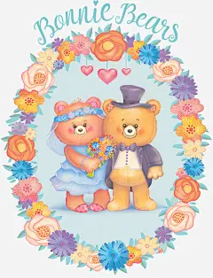 卡通手绘文艺简约动物插画设计结免抠素材_新图网 https://ixintu.com 卡通手绘文艺简约动物插画设计结婚的小熊免费下载 手绘文艺风动物插画 杂志动物插画装饰 简约手绘动物 海报设计 广告设计 结婚的小熊