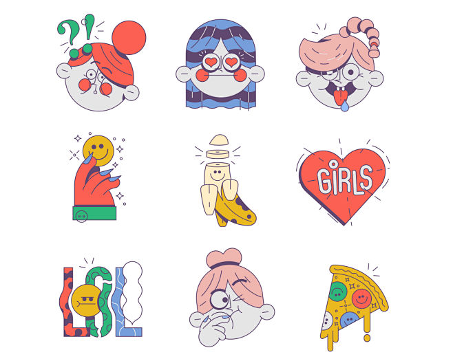 GO GIRL! for Sticker...