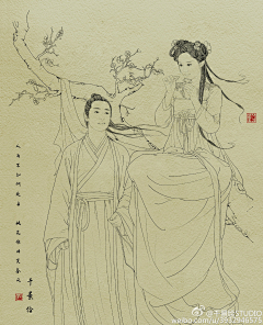 狸（＊￣︶￣＊）沫采集到线稿