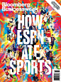 Bloomberg Businessweek Cover - 'How ESPN Ate Sports' on Behance