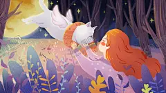 树林中女孩和小猫插画 【酷图网】森林女孩,带翅膀的小猫,立秋,立秋插画,立秋习俗,立秋宣传展板,秋风,立秋节气,一叶知秋,立秋24节气,梧桐落叶,落叶,立秋海报,立秋广告,立秋挂画,立秋宣传,初秋,秋天,秋季,秋分,立秋节气海报,立秋画册,立秋灯箱,人物插画,立秋杂志,立秋素材,节日海报