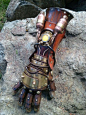 Steampunk Equalist Glove arm armor by SkinzNhydez on Etsy, $1400.00