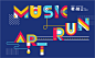 running sports Street event identity graphic design  typography   ILLUSTRATION  music art t-shirt