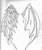 Angel, demon, wings; How to Draw Manga/Anime