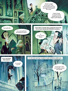 法国梦幻儿童插画：来自森林的精灵们