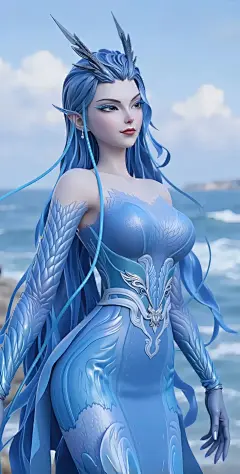 又美又飒西海龙王敖闰壁纸 太惊艳了