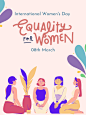 International Women's Day Celebration Equality for women image women's day image Women's Day Idea