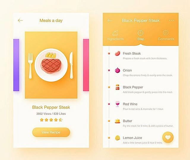 Food App2 by uiking ...