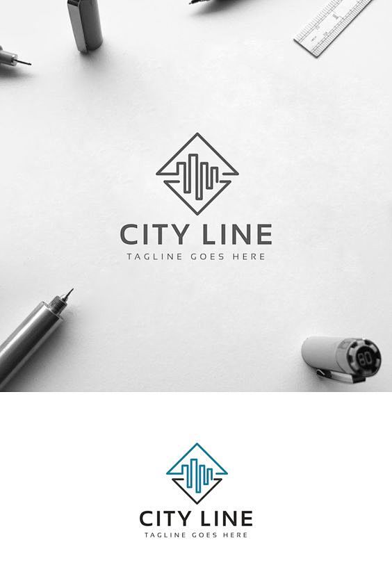 City Line Logo: mult...
