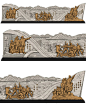 高浮雕效果欣赏丨浮雕壁画_1_莫雪老师（浮雕壁画设计）_来自小红书网页版