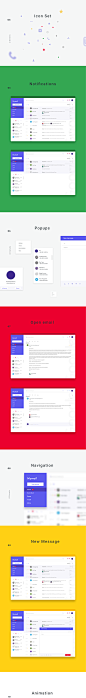 Mymail design concept : Just design concept for Creation new Email