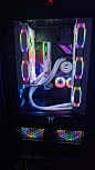 【Thermaltake（Tt）CA-1X1-00M1WN-00】Thermaltake（Tt）The Tower 500 黑色 国际版 机箱水冷电脑主机（三面玻璃/全景视觉/海景房/手办展示窗）【行情 报价 价格 评测】-京东