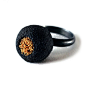 'Black ball' ring by Arata Fuchi (320€)
