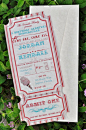 DIY Vintage Carnival Invitations Printable by Lexdesignsco on Etsy: 