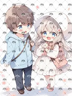 AI版权图萌系人物256