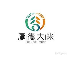 为大米为元素的农业logo谷物logo设计#大米logo设计 #农业logo设计 #农业农产品logo设计 #谷物食品logo设计 #餐饮 ...