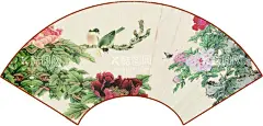 画面扇面  - 源文件下载【酷图网】新中式婚礼,扇面画,新中式扇面,PS分层,可直接制作