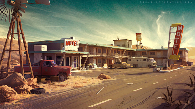 Dark Days : motel en...