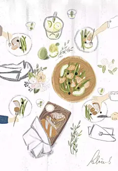 paint of the day - Alice.S--企鹅妈妈的插画集