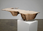 Caspian Sea by Maya Lin. Sculpture and wood.