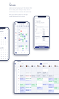 calendar dashboard desktop flowchart mobile Mockup UI user flow ux wireframe