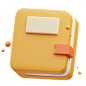 Book 3D Icon