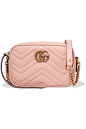 Gucci | GG Marmont Camera 绗缝皮革迷你单肩包 | NET-A-PORTER.COM