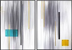 一字汇艺术原创新品 实物画装饰画
