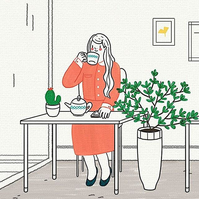 【韩国的插画师별점퍼作品】
—— 별점퍼...