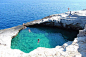薩索斯島，希臘的天然游泳池。 #海滩#