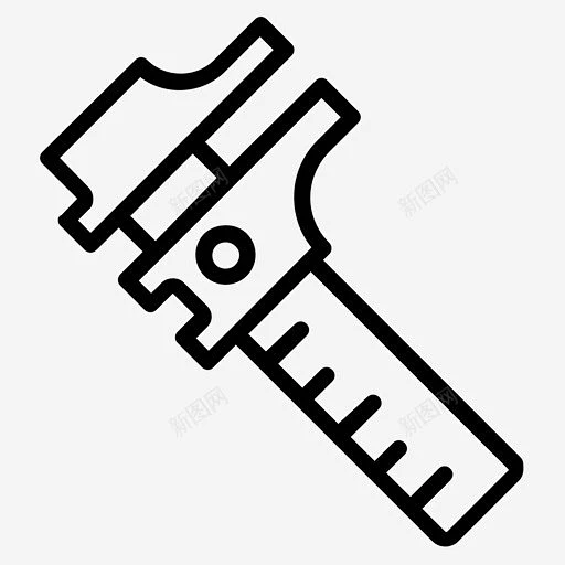 计量测量标尺游标卡尺 图标 标识 标志 UI图标 设计图片 免费下载 页面网页 平面电商 创意素材-花瓣网