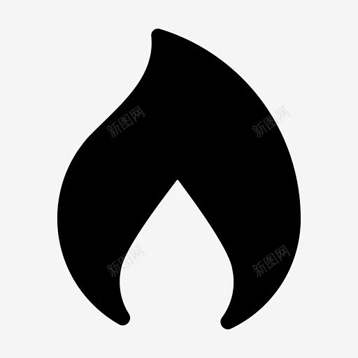 火焰点燃流行图标 标识 标志 UI图标 设计图片 免费下载 页面网页 平面电商 创意素材-花瓣网