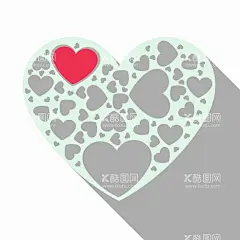 爱心  - 源文件下载【酷图网】爱心,情人节,情人节快乐,情人节背景,节日,心,节日海报,