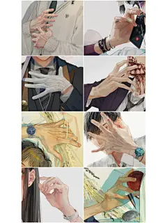 插画鉴赏 NO.54｜张力十足的手部特写 - 小红书