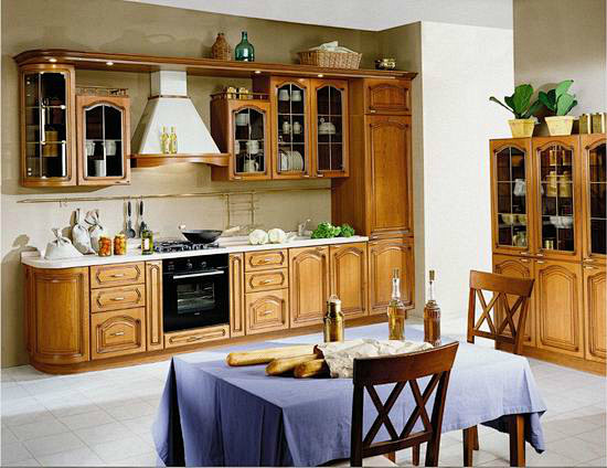 欧美风格开放式厨房装修设计效果图大全